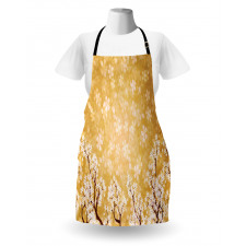 Trees Blossom in Spring Apron