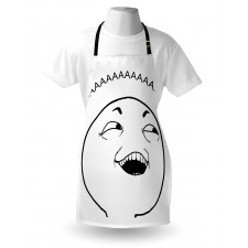 Happy Boy Meme Emojis Apron