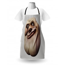 Awkward Meme Ugly Face Apron