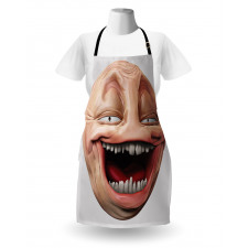 Poker Face Guy Meme Apron