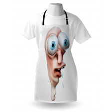 Stupid Derp Human Comics Apron