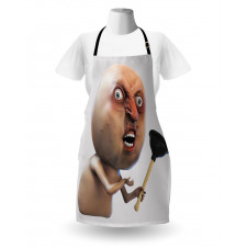 Why You No Plunger Meme Apron