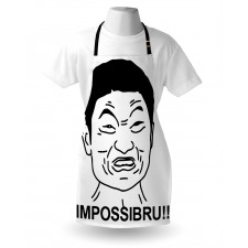 Impossibru Meme Apron