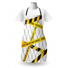 Crime Scene Bands Apron