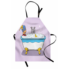 Superhero Bubble Bath Apron