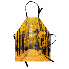 Autumn Trees Leaves Apron