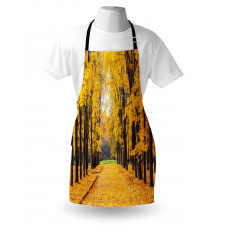 Autumn Trees Leaves Apron