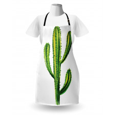 Mexican Cartoon Cactus Apron