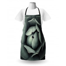 Flourishing Grey Cactus Apron