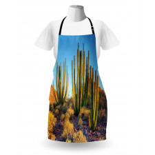 Mountain Cactus Photo Apron