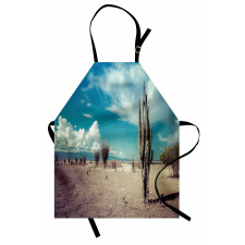 Sunny Hot Desert Plant Apron