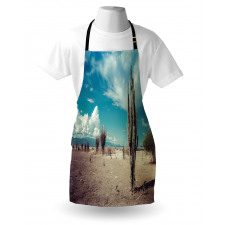 Sunny Hot Desert Plant Apron