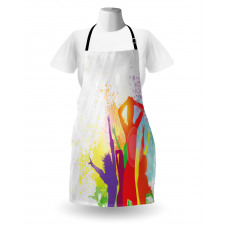 Splashing Dancing Girls Apron