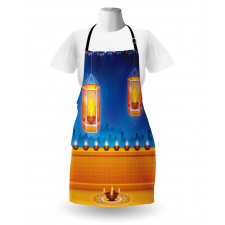 Diwali Night Candles Apron