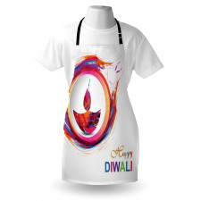 Diwali Candle Apron