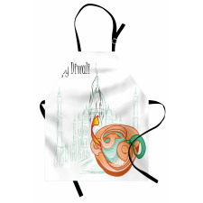 Sketchy Diwali Apron