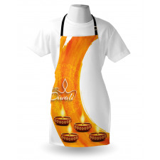 Diwali Candle Celebrate Apron