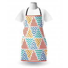 4 Elements Retro Art Apron