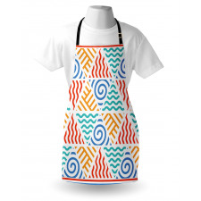 4 Elements Retro Art Apron