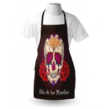 Dia de Los Muertos Apron