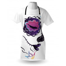 Sugar Skull Girl Apron