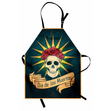 Day of Dead Grunge Apron