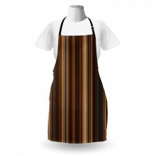 Shades of Earthen Tones Apron