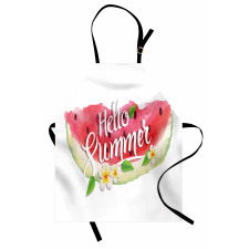 Summer Welcome Words Apron
