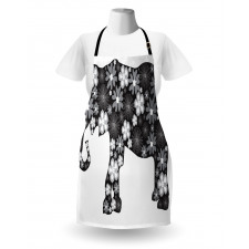 Floral Elephant Pattern Apron