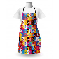 Beetles Flowers Bees Apron