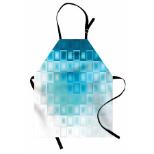 Fractal Square Shapes Apron