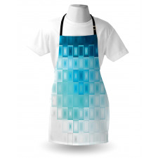 Fractal Square Shapes Apron