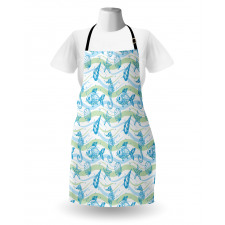 Ocean Shell Starfish Apron