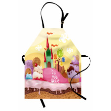 Kids Castle Scenery Apron