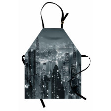 Aerial Night Landscape Apron