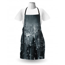 Aerial Night Landscape Apron