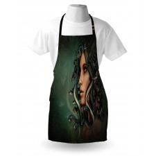 Woman Snakes Apron