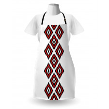 Zig Zag Aztec Motif Apron