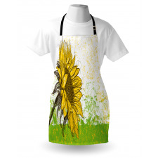Floral with Sunflowers Apron