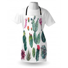 Botanic Herbal Cartoon Apron