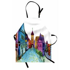 European House Scenery Apron