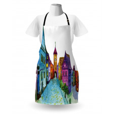 European House Scenery Apron