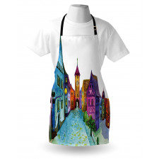 European House Scenery Apron