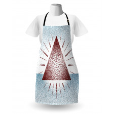 Dots Retro Pyramid Apron