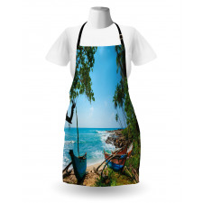 Tropical Ocean Scenery Apron