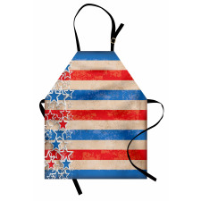 Patriotic Grunge Look Apron