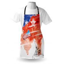 Watercolor Historic Apron