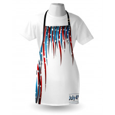 Semboller Mutfak Önlüğü Amerika Bayrağı