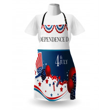 Cartoon Fireworks Apron