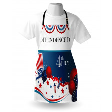 Cartoon Fireworks Apron